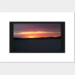 Sunset Over  Lake Catchacoma 2-Available As Art Prints-Mugs,Cases,Duvets,T Shirts,Stickers,etc Posters and Art